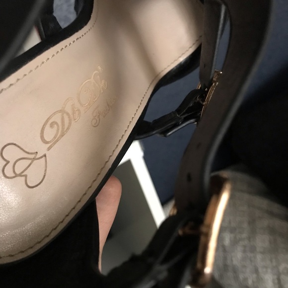 DbDk Fashion Black High Heel Sandals - Picture 6 of 7